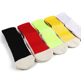 5Pairs/Lot Absorb Sweat Outdoor Football Socks Anti Slip Soccer Sports Men Womens Sport Socks Square Friction Film Thickened Towel Bottom