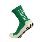 5Pairs/Lot Absorb Sweat Outdoor Football Socks Anti Slip Soccer Sports Men Womens Sport Socks Square Friction Film Thickened Towel Bottom