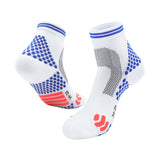 5Pairs/Lot Professional Sports Socks Women and Men's Pressure Running Socks Towel Bottoming Compression Riding Socks Badminton Socks for Women