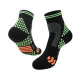 5Pairs/Lot Professional Sports Socks Women and Men's Pressure Running Socks Towel Bottoming Compression Riding Socks Badminton Socks for Women
