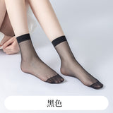 Summer Ultra-thin Socks Spring Invisible Flesh-colored Short Stockings Women's Seamless Sock