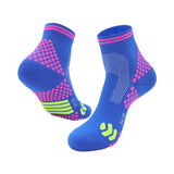 5Pairs/Lot Professional Sports Socks Women and Men's Pressure Running Socks Towel Bottoming Compression Riding Socks Badminton Socks for Women