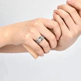 Rotatable Gear Men's Stainless-steel Rings Anti Anxiety Ring Anti-stress Fashion Jewelry Accessories