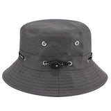 Fashion New High Quality Women Men Bucket Hats Cool Lady Male Panama Fisherman Cap Outdoor Sun Cap Hat for Women Men