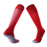 5Pairs/Lot Parent-child Soccer Socks Children's Over-the-knee Soccer Socks Men's Thickened Towel Stockings Adult Non-slip Sports Socks