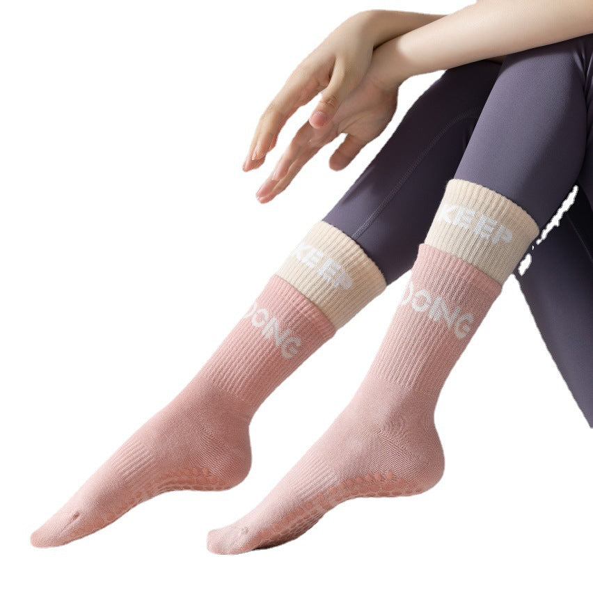 Buy J'colour Women's Yoga Grip Socks, Non Slip Cotton Socks for